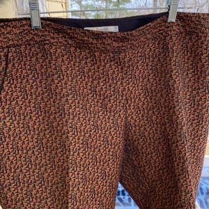 Boden Boden Women Size 18 colorful tweed pants